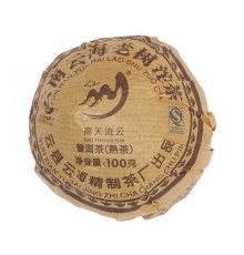Китайский чай Шу Пуэр "Чаша" (2017 г., 100 гр) 